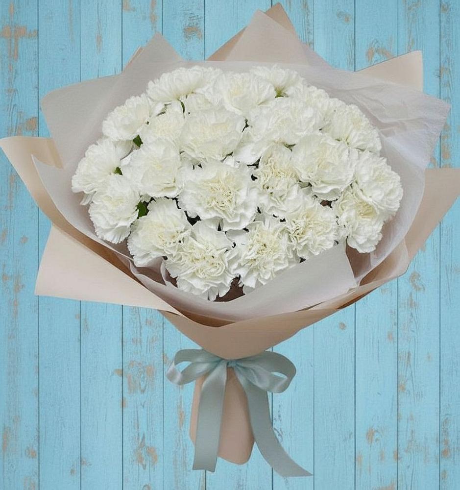 Букет цветов из: Гвоздики в Щелкане