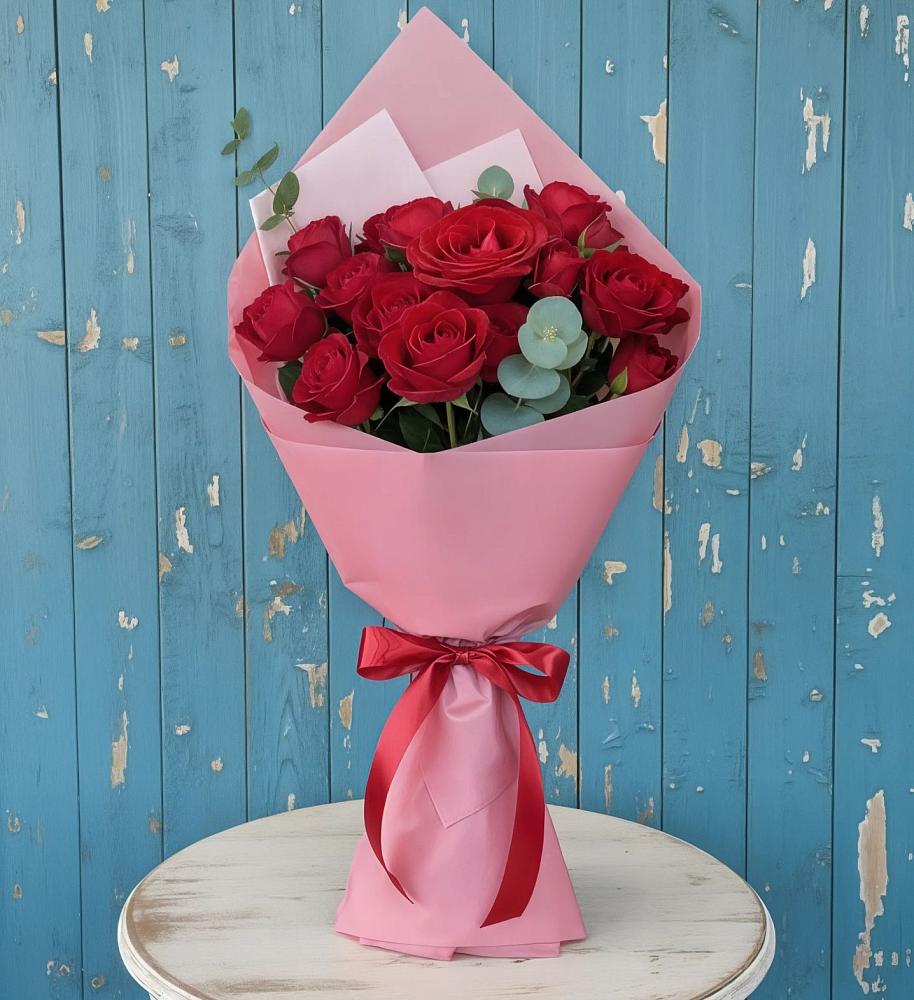 Букет цветов из: Розы в Щелкане