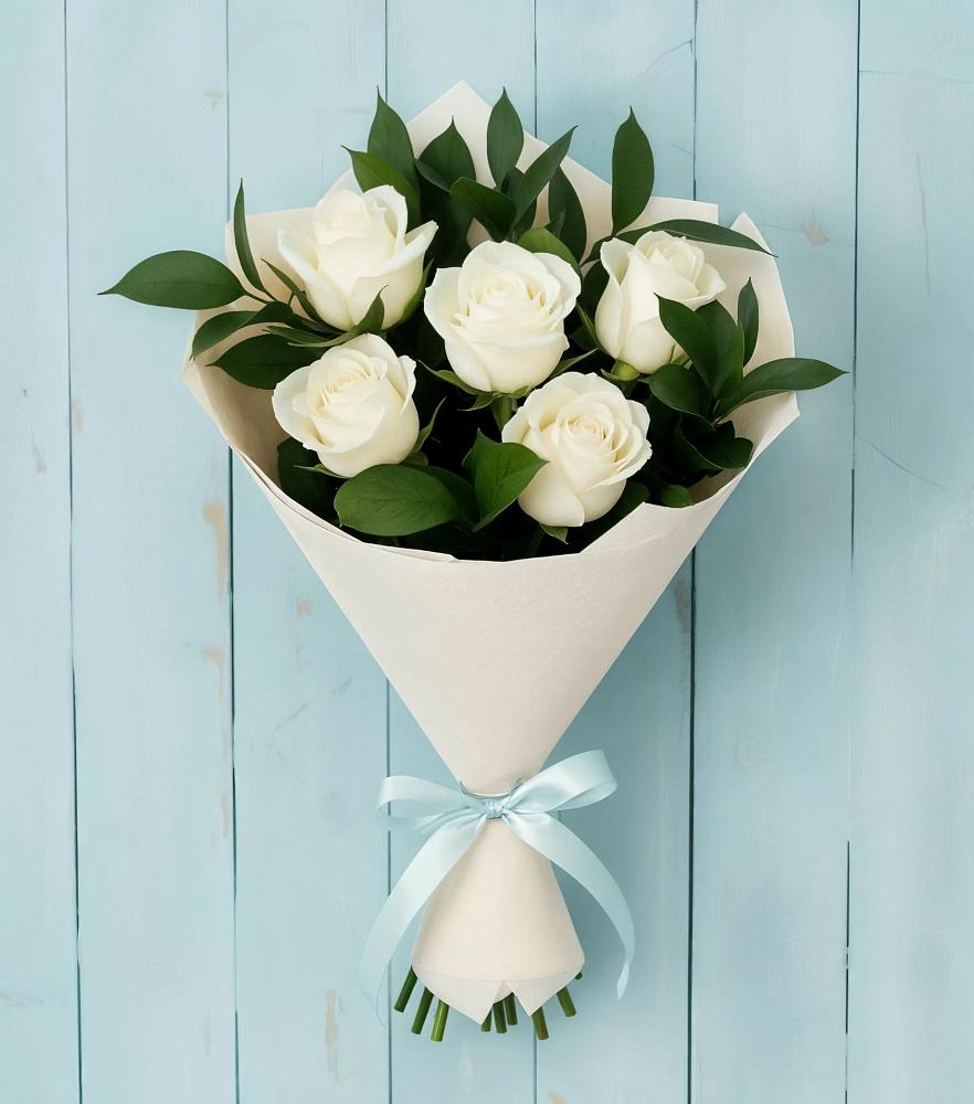 Букет цветов из: Розы в Щелкане