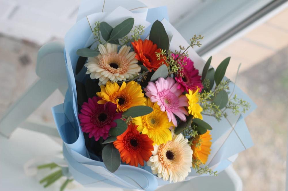 Букет цветов из: Герберы в Щелкане