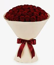 Букет 101 Бордовая роза Блэк Бакарра в Щелкане