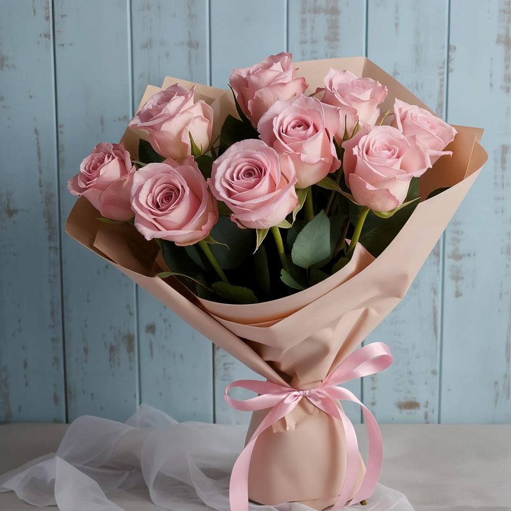 Букет цветов из: Розы в Щелкане