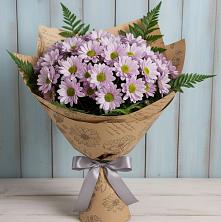 Букет цветов из:  Хризантемы в Щелкане