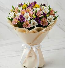 Букет цветов из:  Альстромерии в Щелкане