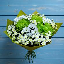 Букет цветов из:  Хризантемы в Щелкане