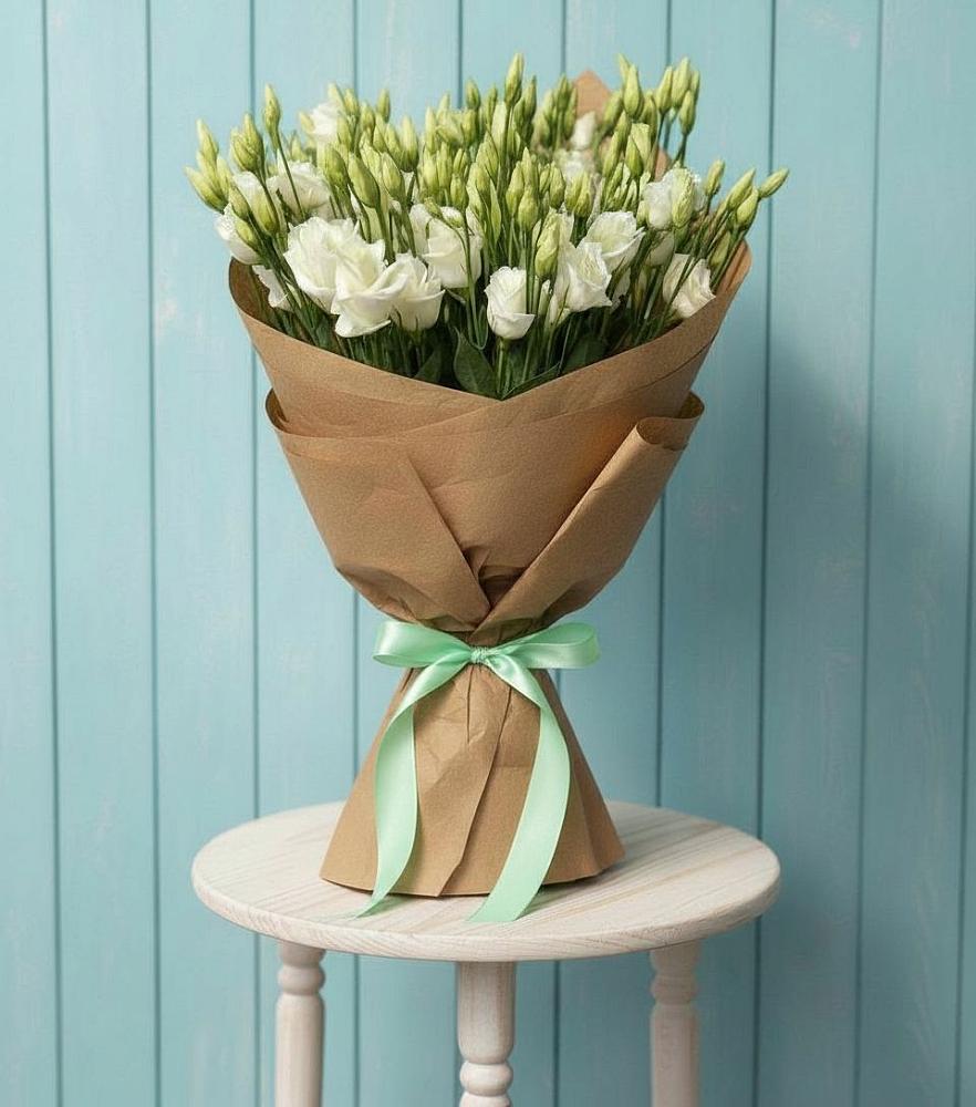 Букет цветов из: Лизиантусы в Щелкане