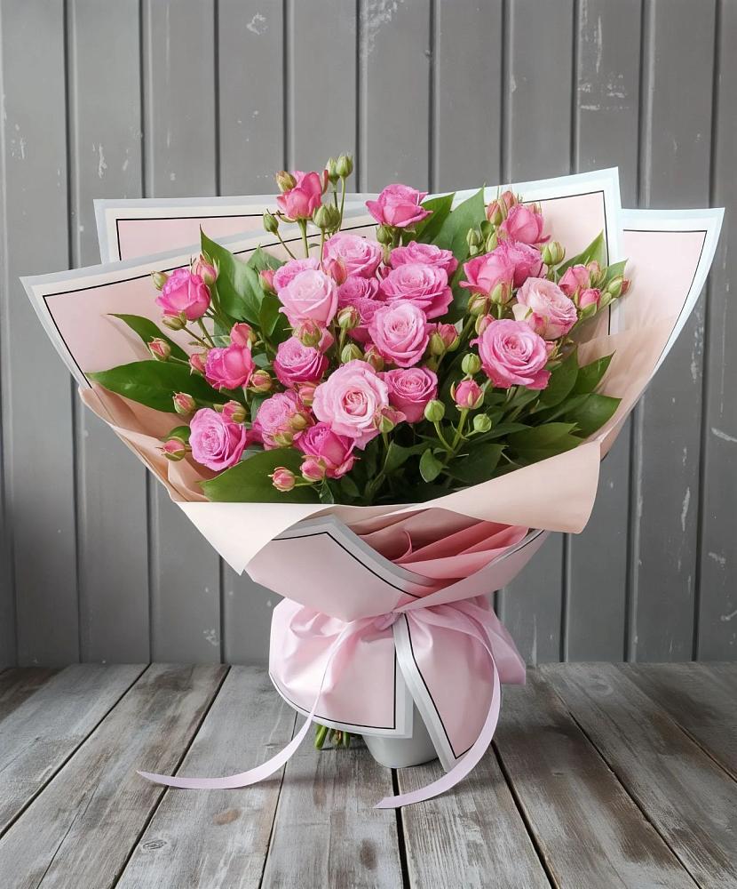 Букет Розовый кустик в Щелкане