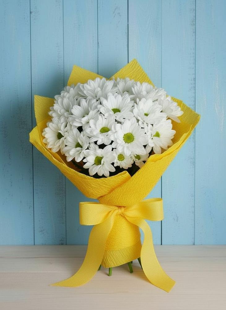 Букет цветов из: Хризантемы в Щелкане