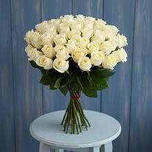 Букет 51 Белая роза Эдлесс Лав #REPLACE_PRED# Щелкане