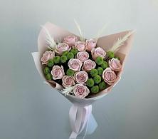 Букет цветов из:  Розы и Хризантемы в Щелкане