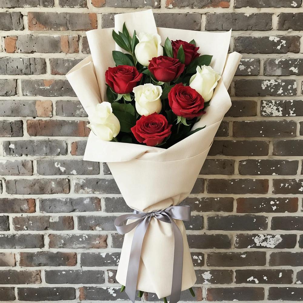 Букет цветов из: Розы в Щелкане