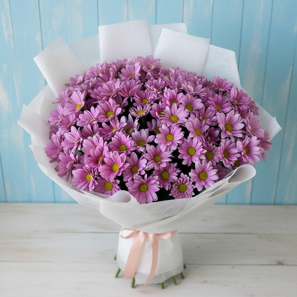 Букет цветов из: Хризантемы в Щелкане
