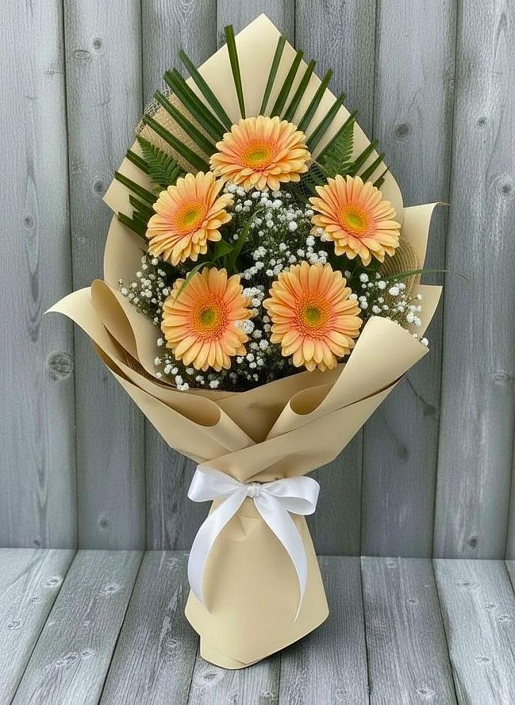 Букет цветов из: Герберы в Щелкане