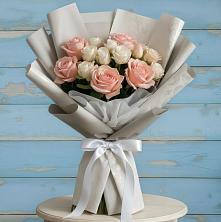 Букет цветов из:  Розы в Щелкане