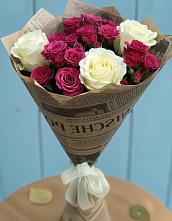 Букет цветов из:  Розы в Щелкане
