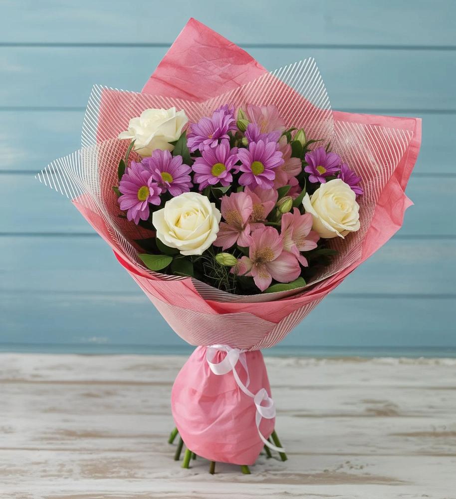 Букет цветов из: Герберы в Щелкане