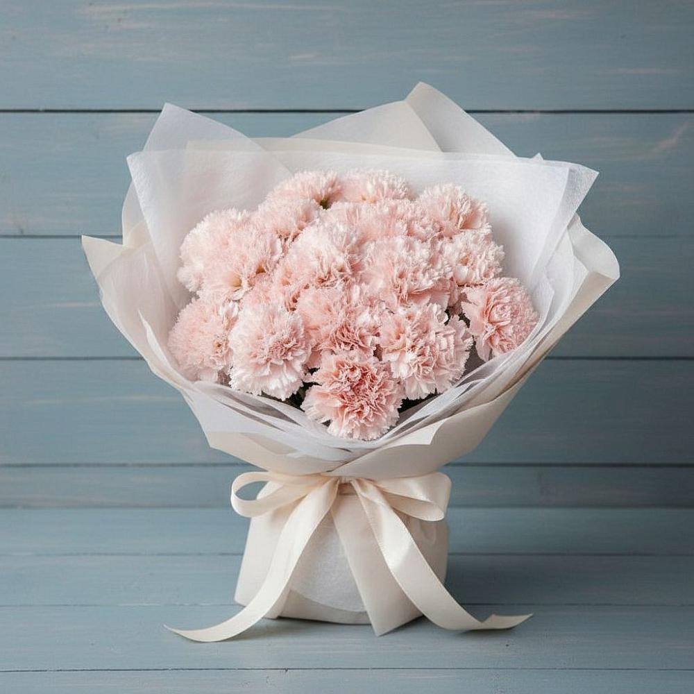 Букет цветов из: Гвоздики в Щелкане