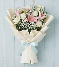 Букет цветов из:  Лилии в Щелкане