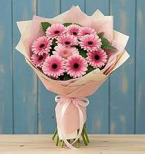 Букет цветов из:  Герберы в Щелкане